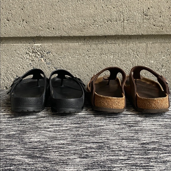 2xBirkenstock Gizeh (one mocha & one EVA in
Black) - Picture 4 of 6